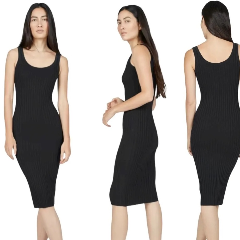 Everlane Midi ribbed tank dress